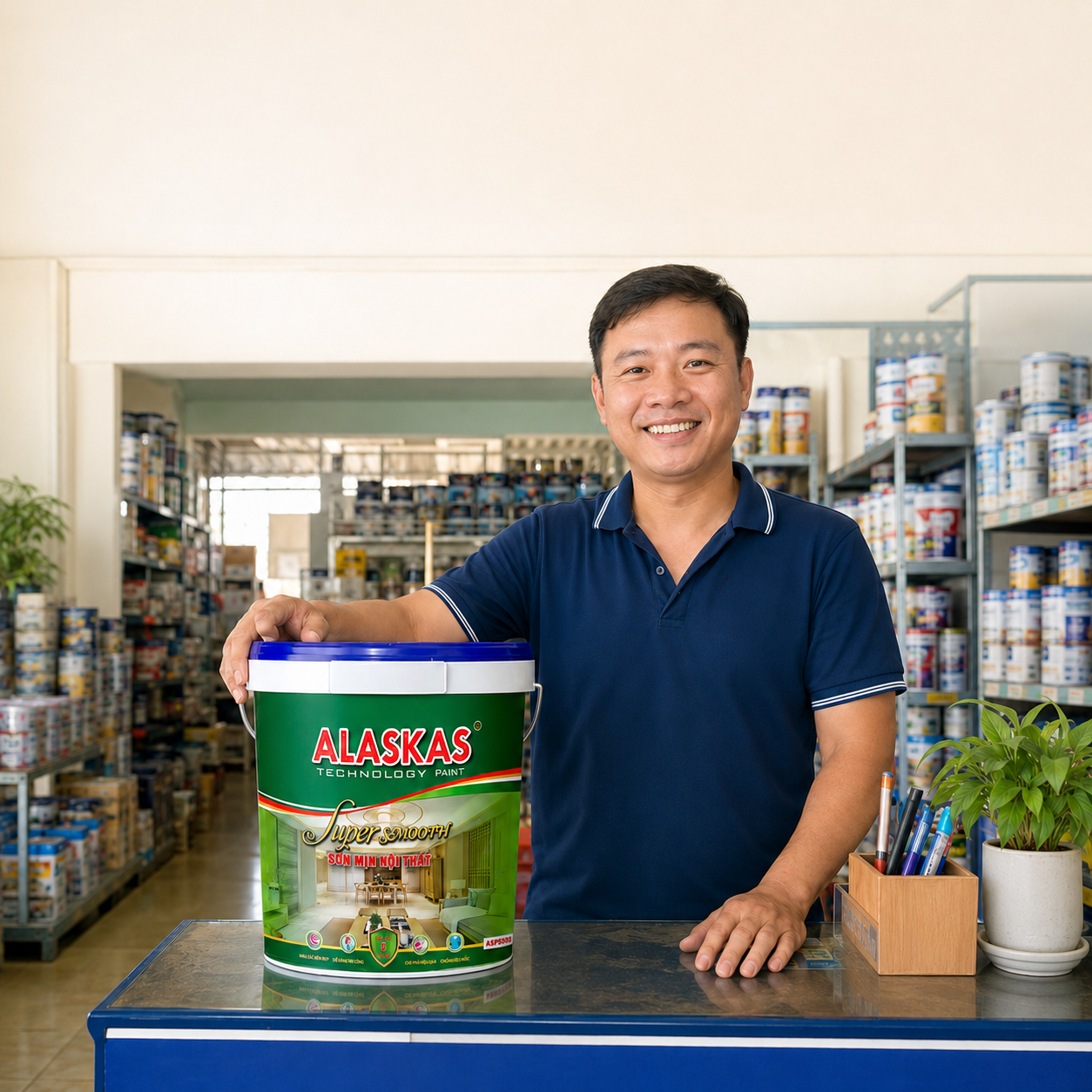 Tuyển đại lý sơn ALASKAS